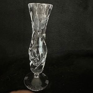 Bleikristall, Handgeschliffen Crystal , Bud Vase